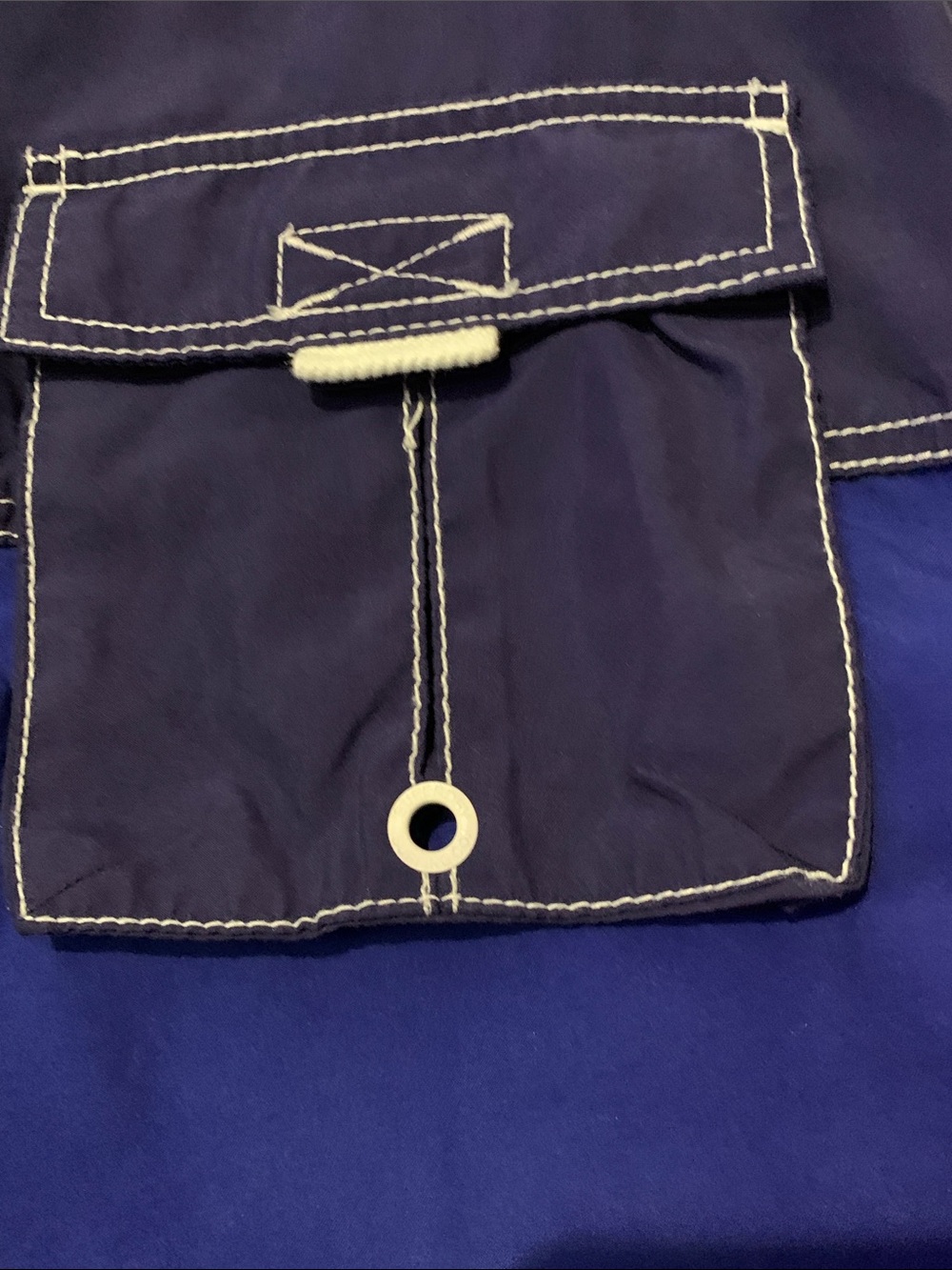 Superdry Colorblock Navy, Royal Blue & Red Swim Shorts - Picture 3 of 6